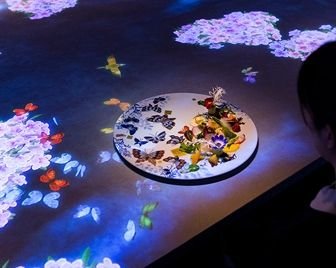 В токийском ресторане открылся уникальный интерактивный зал