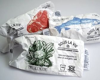 Изобретены пакеты для приготовления продуктов в стиральной машине